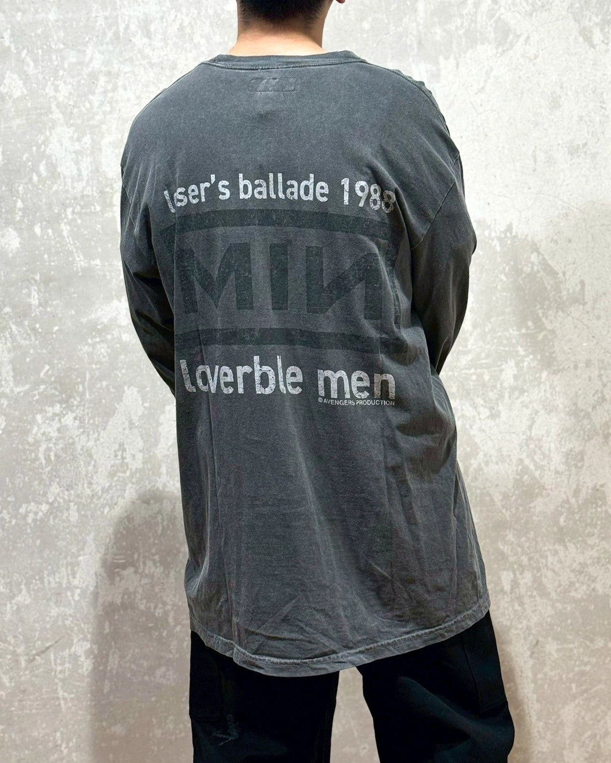 MINUS / Bootleg Long Sleeve(BALLADE)10YEARS BLACK
