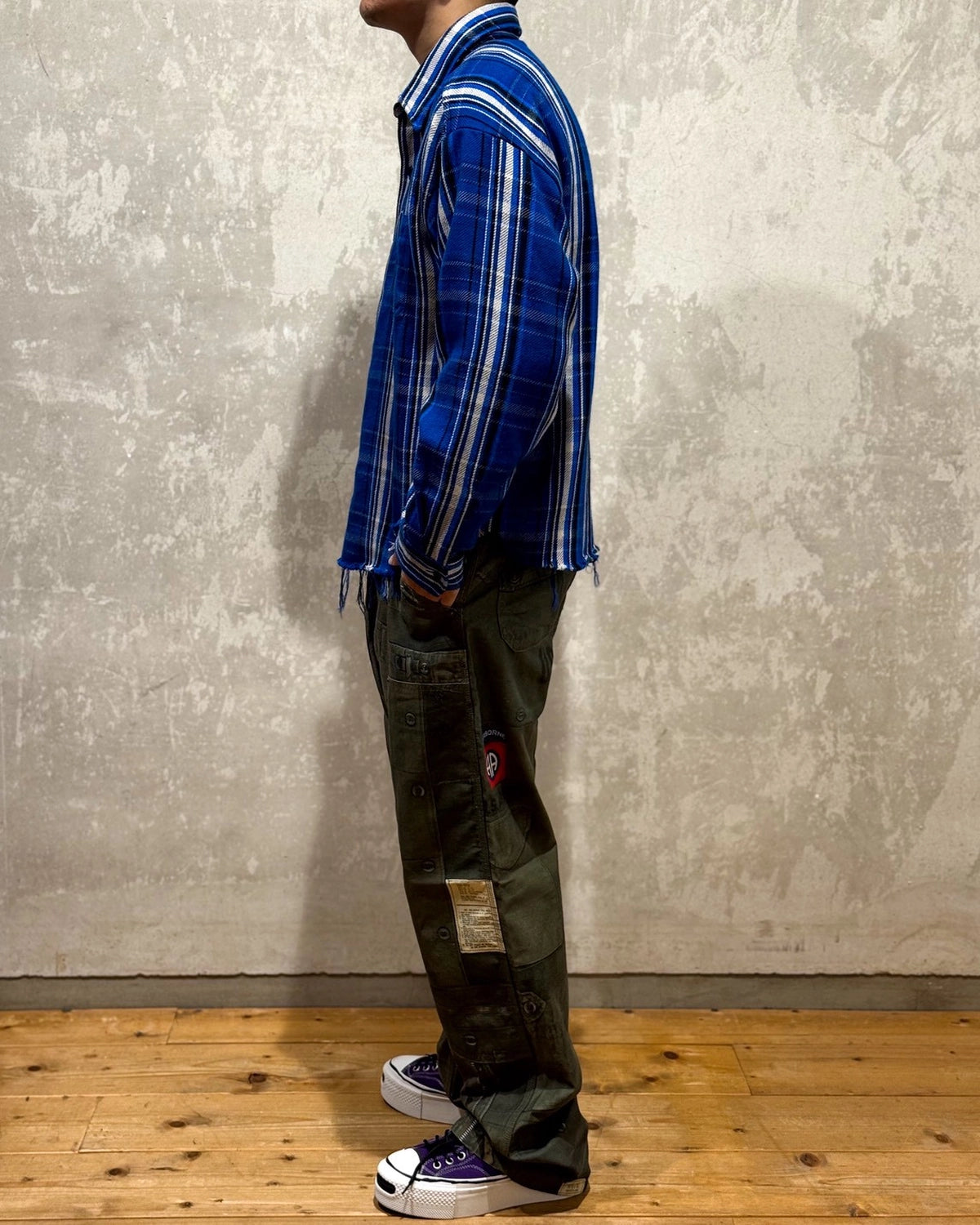 MIYAGIHIDETAKA -Rafu- / Reversible Shirt (RaFu070)