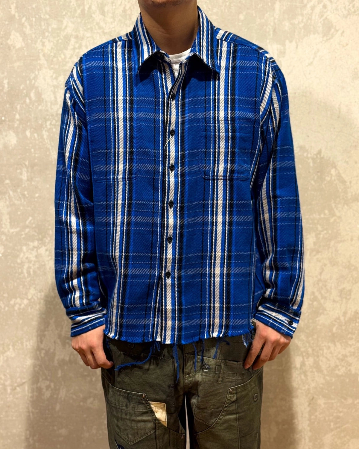 MIYAGIHIDETAKA -Rafu- / Reversible Shirt (RaFu070)