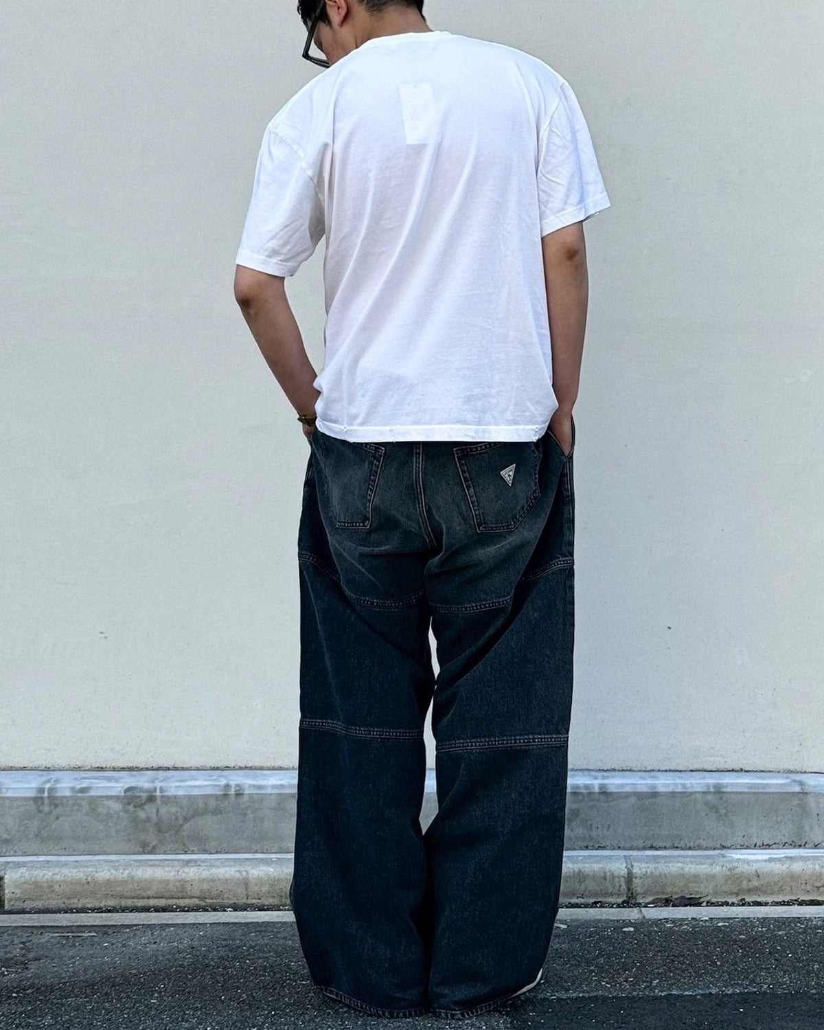 MIYAGIHIDETAKA -Rafu- / Painted T-shirt (MH053)