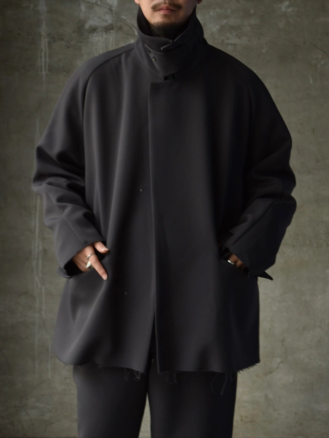 N.HOOLYWOOD COMPILE / HALF COAT (2252-CO04-006)