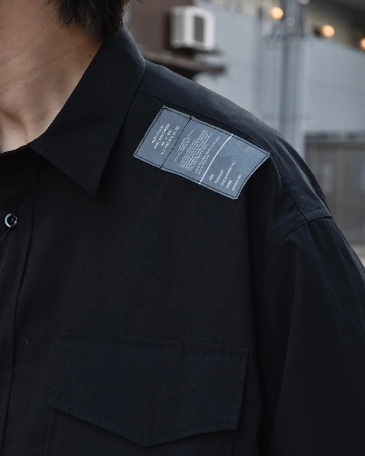 N.HOOLYWOOD TEST PRODUCT EXCHANGE SERVICE / CPO SHIRT (9251-SH01-005)