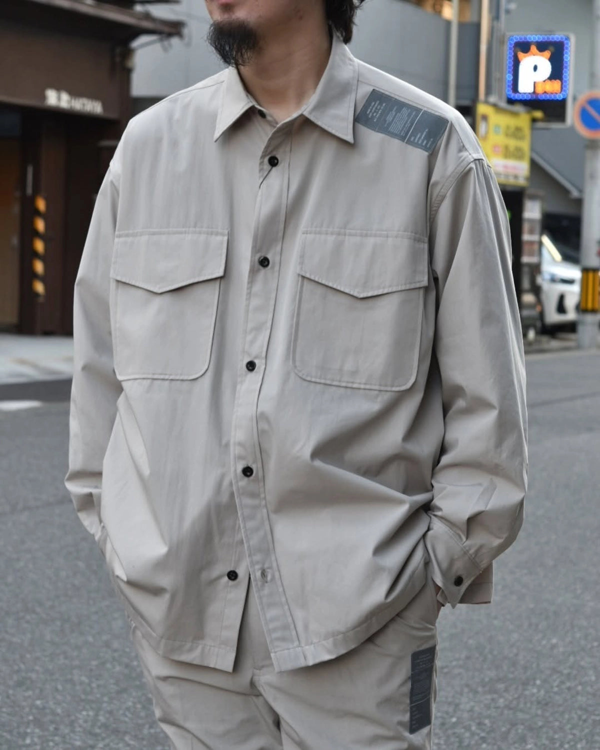 N.HOOLYWOOD TEST PRODUCT EXCHANGE SERVICE / CPO SHIRT (9251-SH01-005)