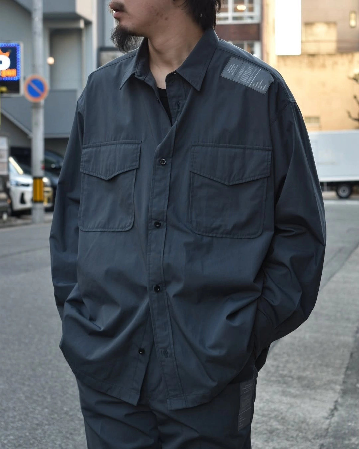 N.HOOLYWOOD TEST PRODUCT EXCHANGE SERVICE / CPO SHIRT (9251-SH01-005)