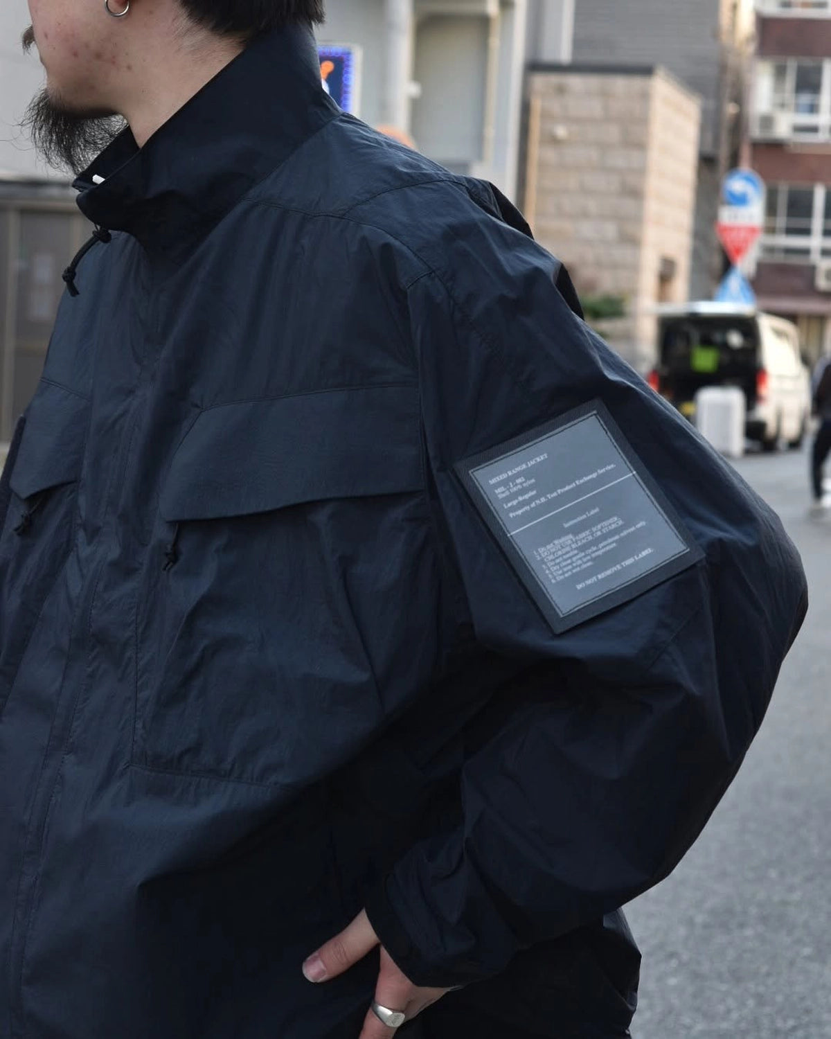 N.HOOLYWOOD TEST PRODUCT EXCHANGE SERVICE / STAND COLLAR BLOUSON (9251-BL04-003)