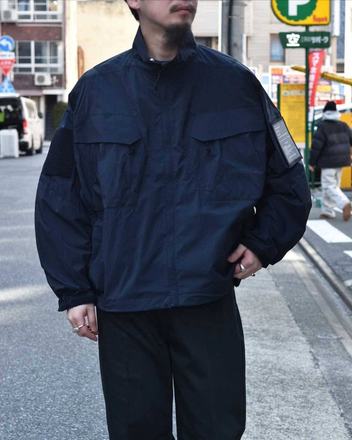 N.HOOLYWOOD TEST PRODUCT EXCHANGE SERVICE / STAND COLLAR BLOUSON (9251-BL04-003)
