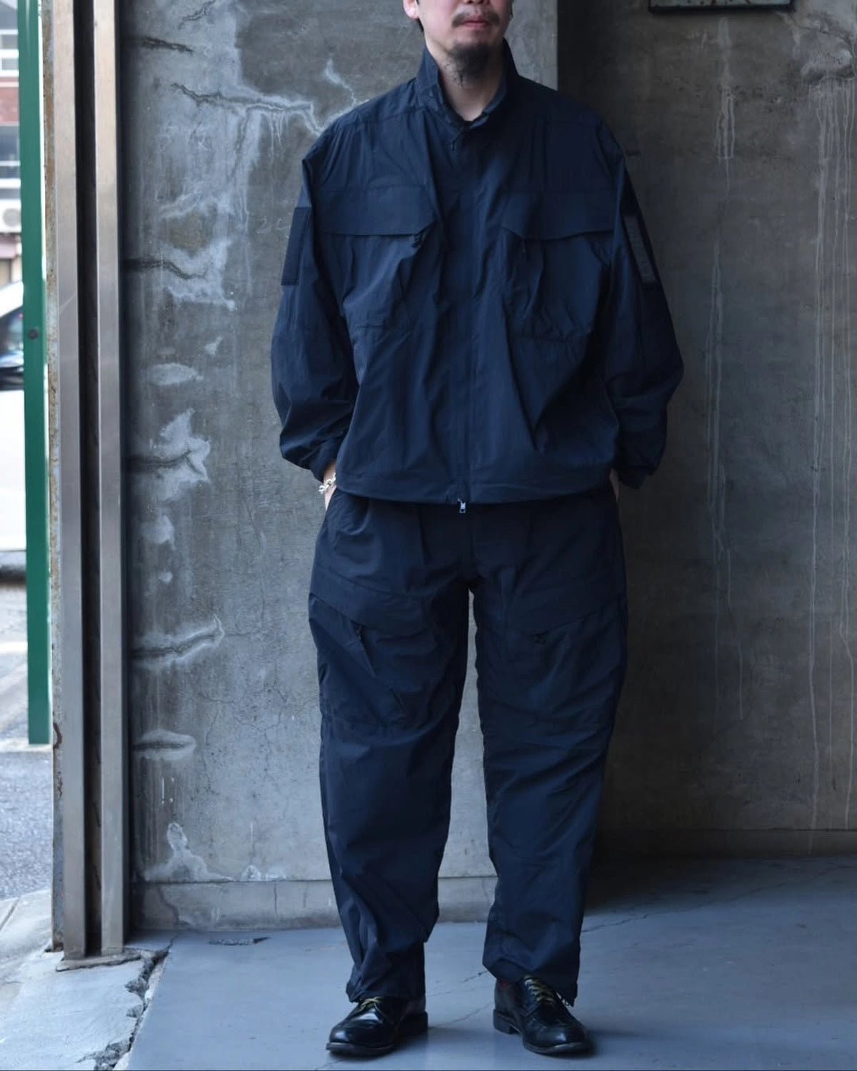 N.HOOLYWOOD TEST PRODUCT EXCHANGE SERVICE / STAND COLLAR BLOUSON (9251-BL04-003)
