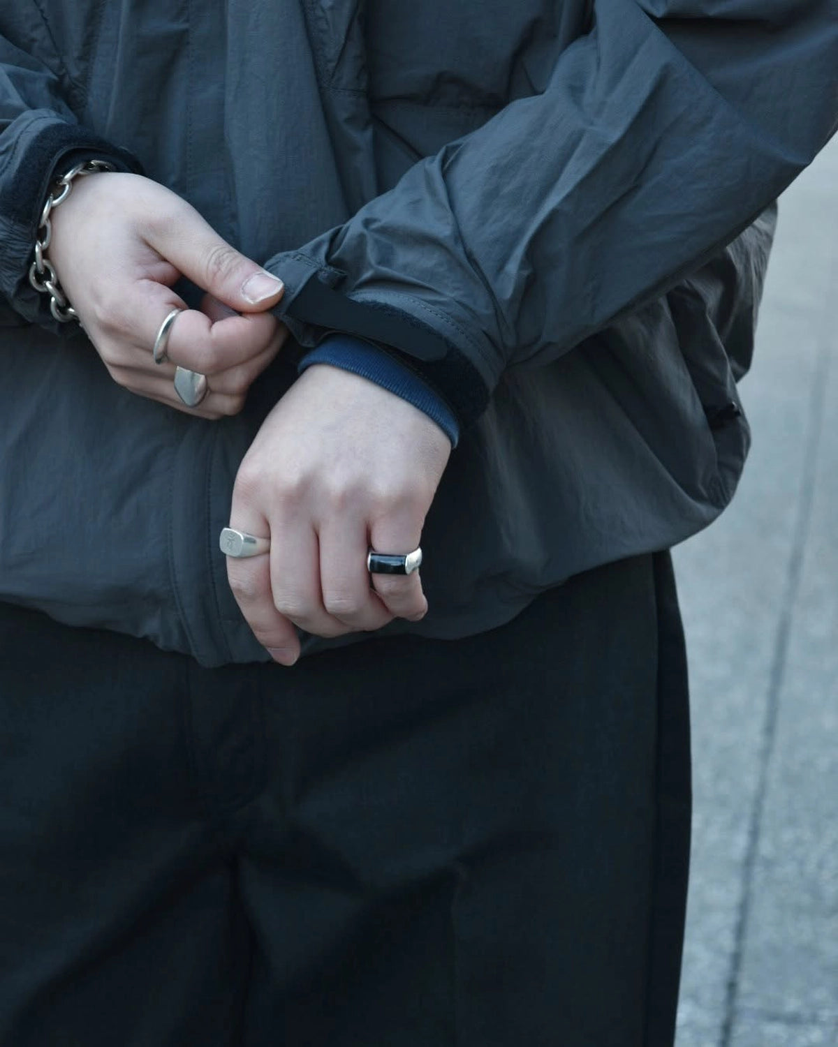 N.HOOLYWOOD TEST PRODUCT EXCHANGE SERVICE / STAND COLLAR BLOUSON (9251-BL04-003)