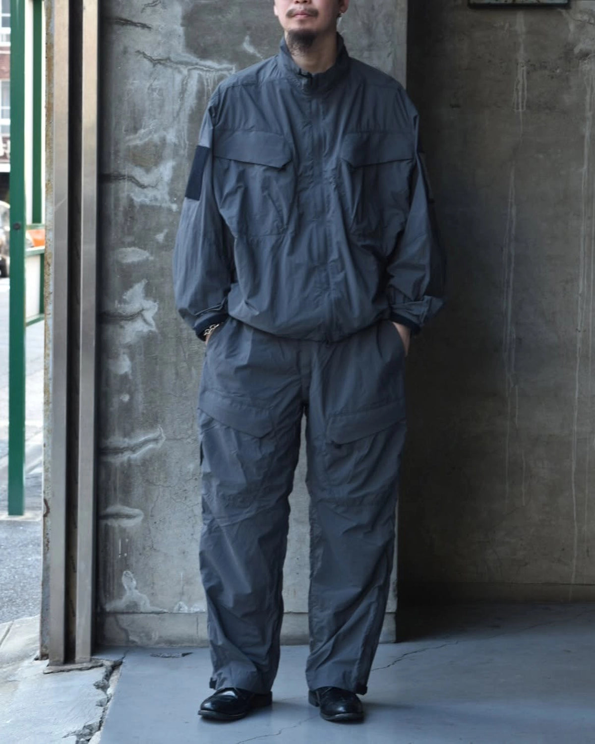 N.HOOLYWOOD TEST PRODUCT EXCHANGE SERVICE / STAND COLLAR BLOUSON (9251-BL04-003)
