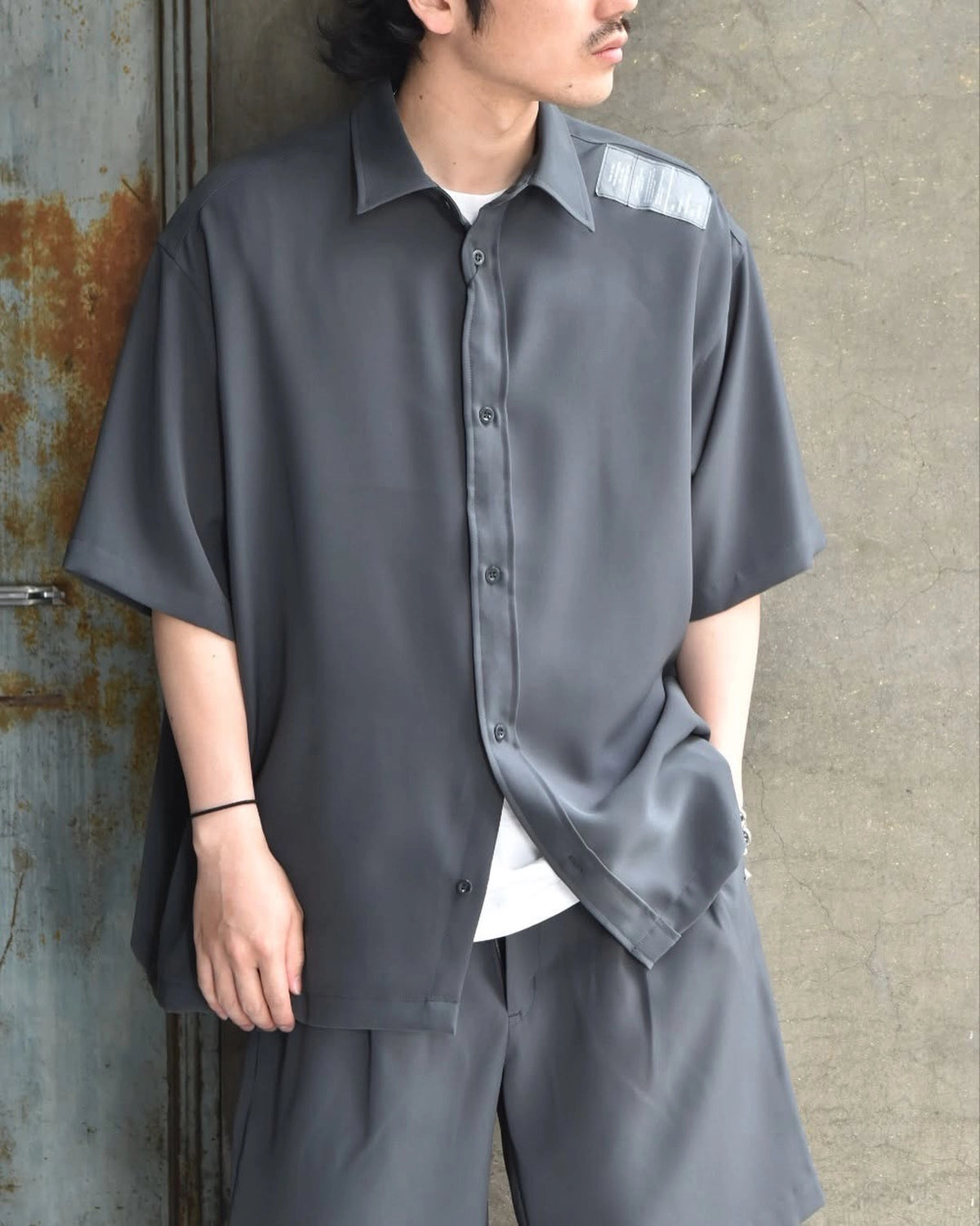 N.HOOLYWOOD TEST PRODUCT EXCHANGE SERVICE / HALF SLEEVE SHIRT (9251-SH50-006)