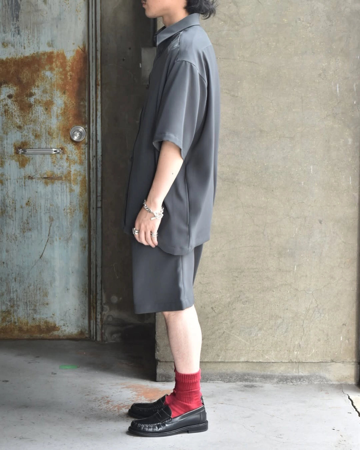 N.HOOLYWOOD TEST PRODUCT EXCHANGE SERVICE / HALF SLEEVE SHIRT (9251-SH50-006)