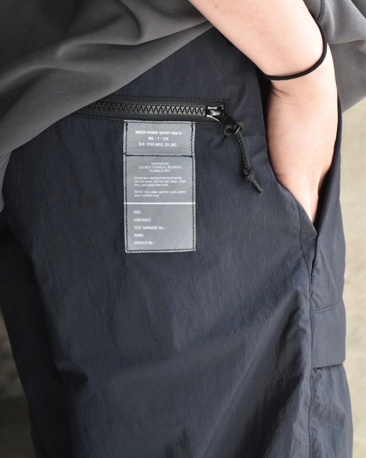N.HOOLYWOOD TEST PRODUCT EXCHANGE SERVICE / WEBBING BELT HALF PANTS (9251-CP51-003)
