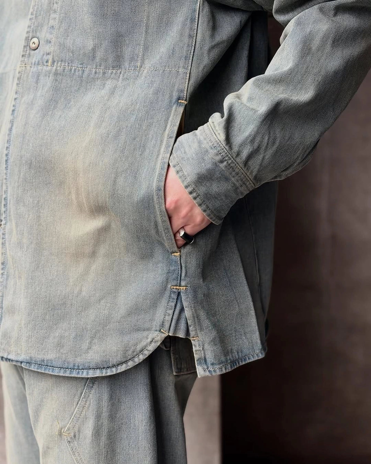 NTN / ASCENT DENIM SHIRT (N004-024083B)