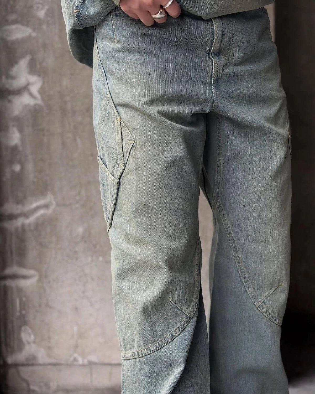 NTN / 3D PAINTER PANTS (N004-024084B)