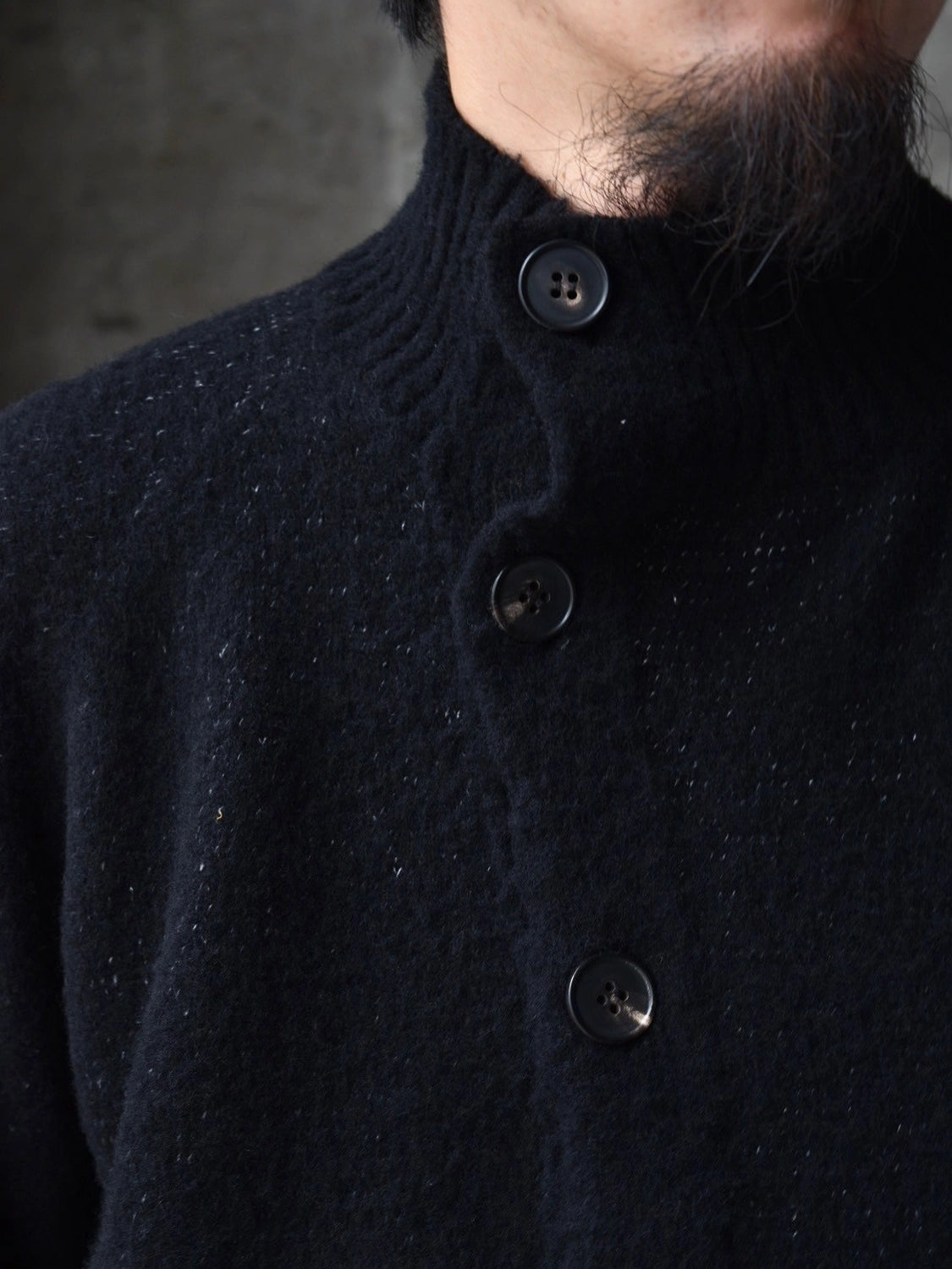 NTN / BETA STAND COLLAR CARDIGAN (N005-036120)