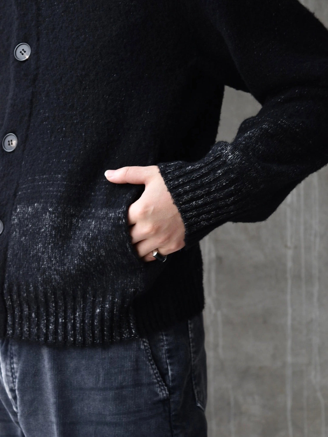 NTN / BETA STAND COLLAR CARDIGAN (N005-036120)