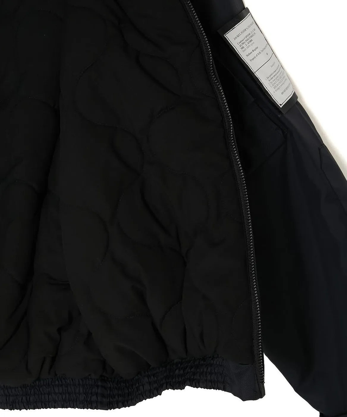 N.HOOLYWOOD TEST PRODUCT EXCHANGE SERVICE / × ALPHA INDUSTRIES MILITARY BLOUSON (9242-BL07-013)