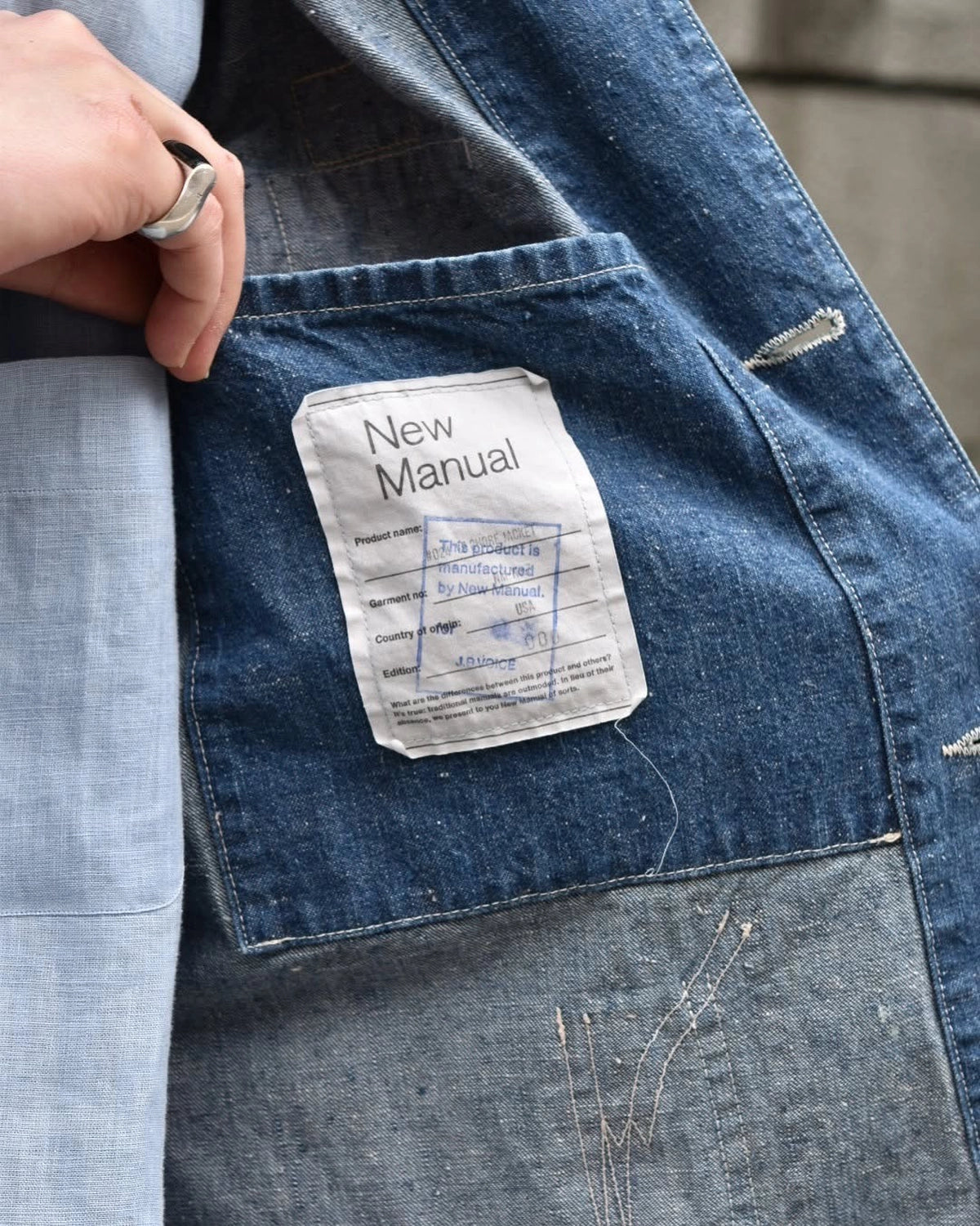 New Manual (※J.B VOICE EXCLUSIVE ) / #024 LE CHORE JACKET (JK-JBV-0001)