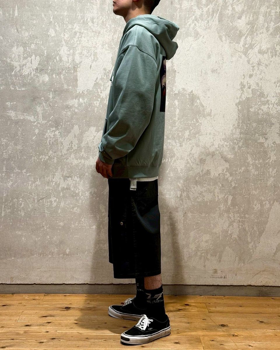 OAMC Peacemaker / Flower Loose Fit Hoodie (PCM1OH01GFT)