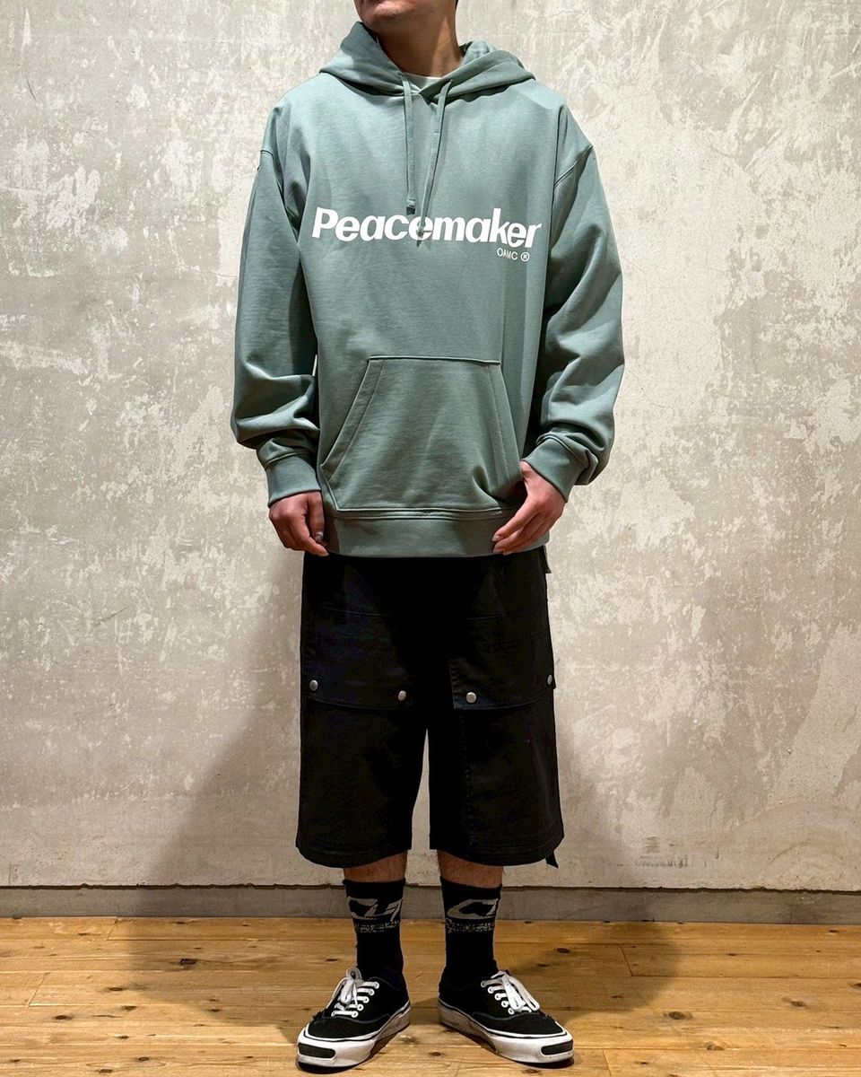OAMC Peacemaker / Flower Loose Fit Hoodie (PCM1OH01GFT)