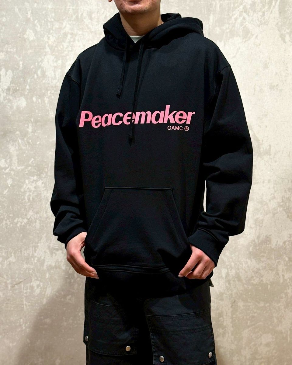 OAMC Peacemaker / Flower Loose Fit Hoodie (PCM1OH01GFT)