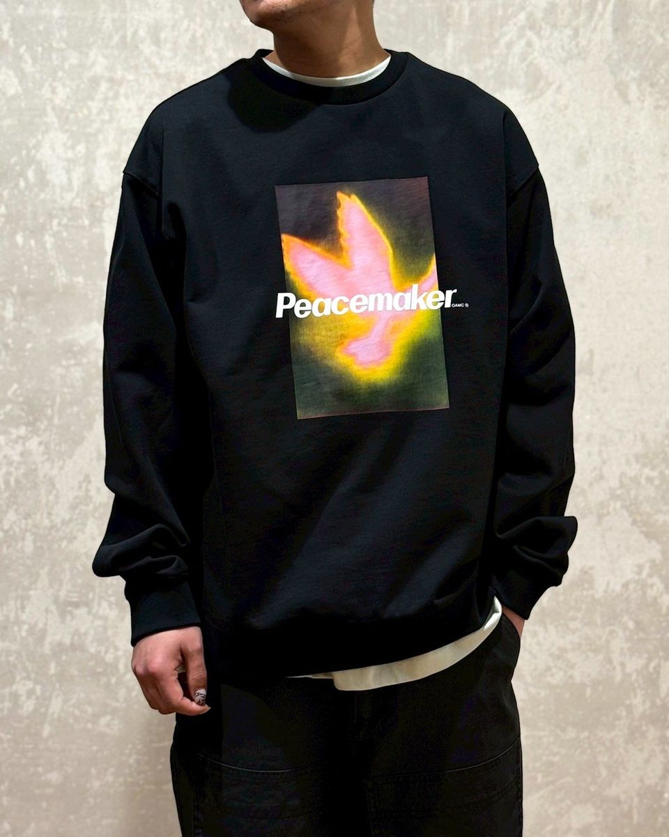 OAMC Peacemaker / Peacemaker Bird Loose Fit Crewneck (PCM1ON01HFT)