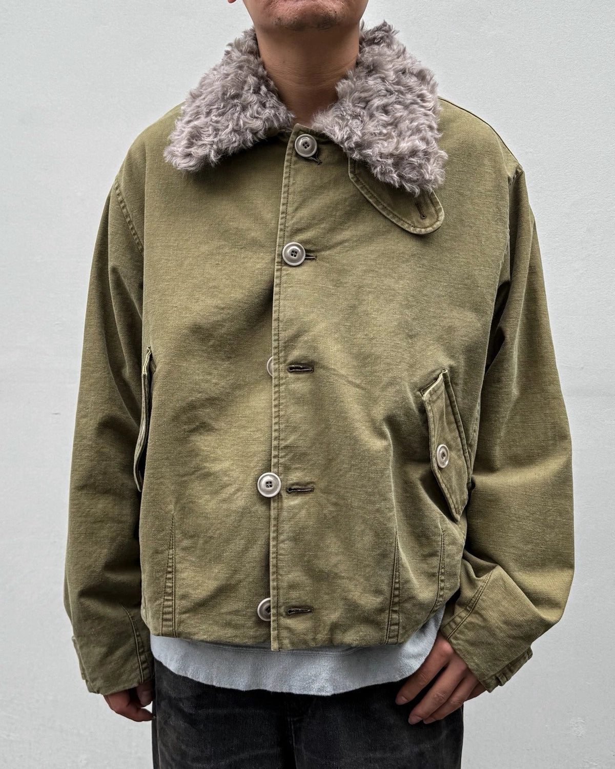 OUR LEGACY / AERIAL JACKET Pigment Khaki Knife Edge Twill (M4261APK)