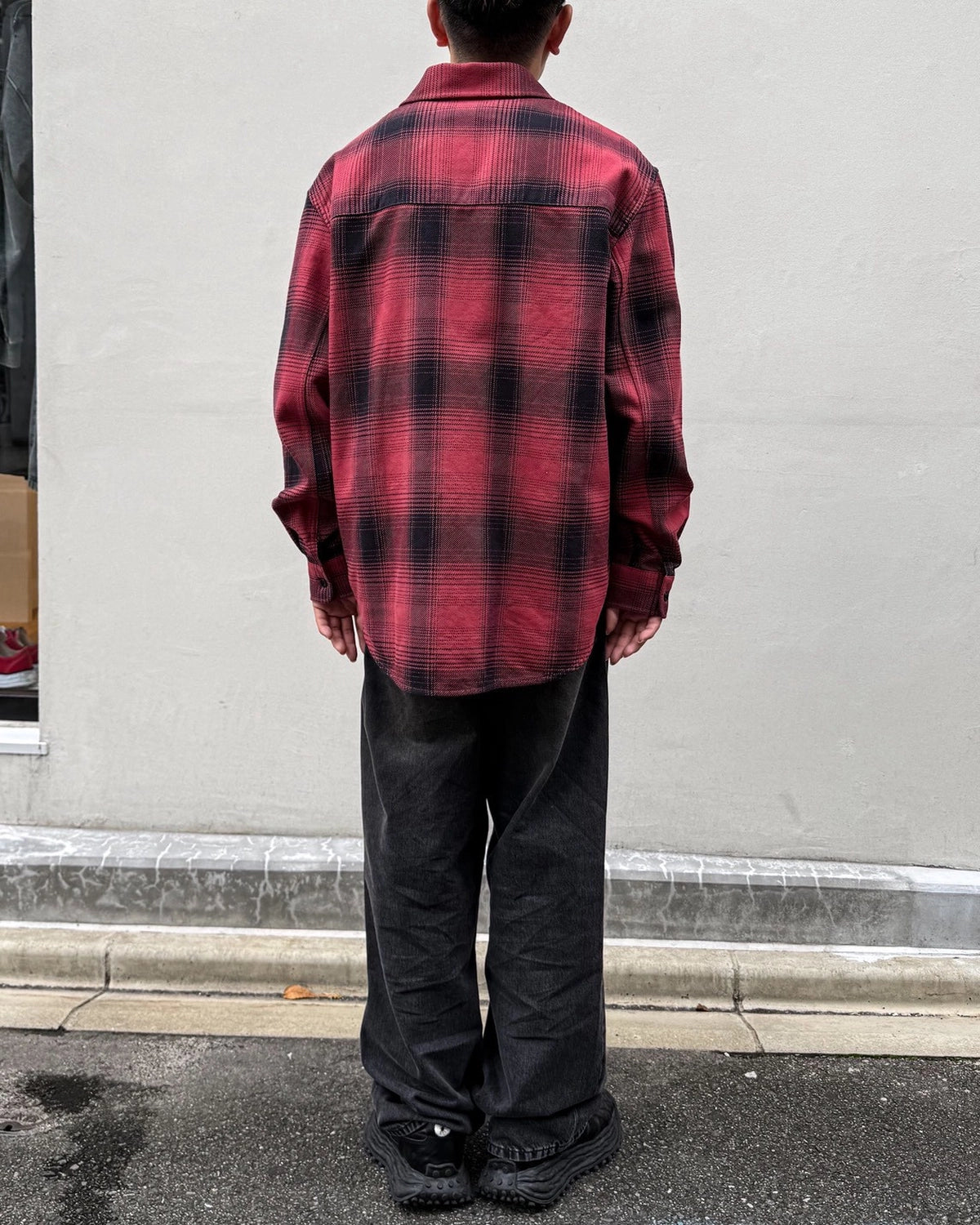 OUR LEGACY / WHOPPIN SHIRT Bison Check Ranch Cotton (M4262WBC)