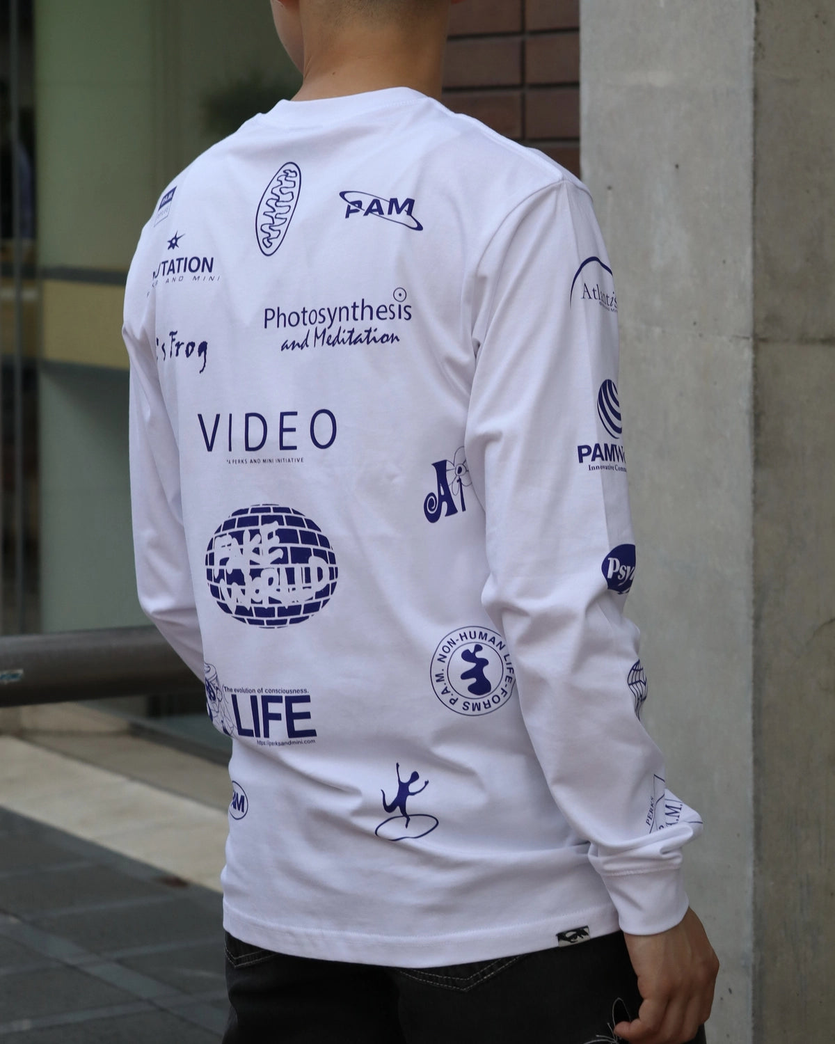 P.A.M.(Perks And Mini) / TEST SHEET LS TEE (1610/B)