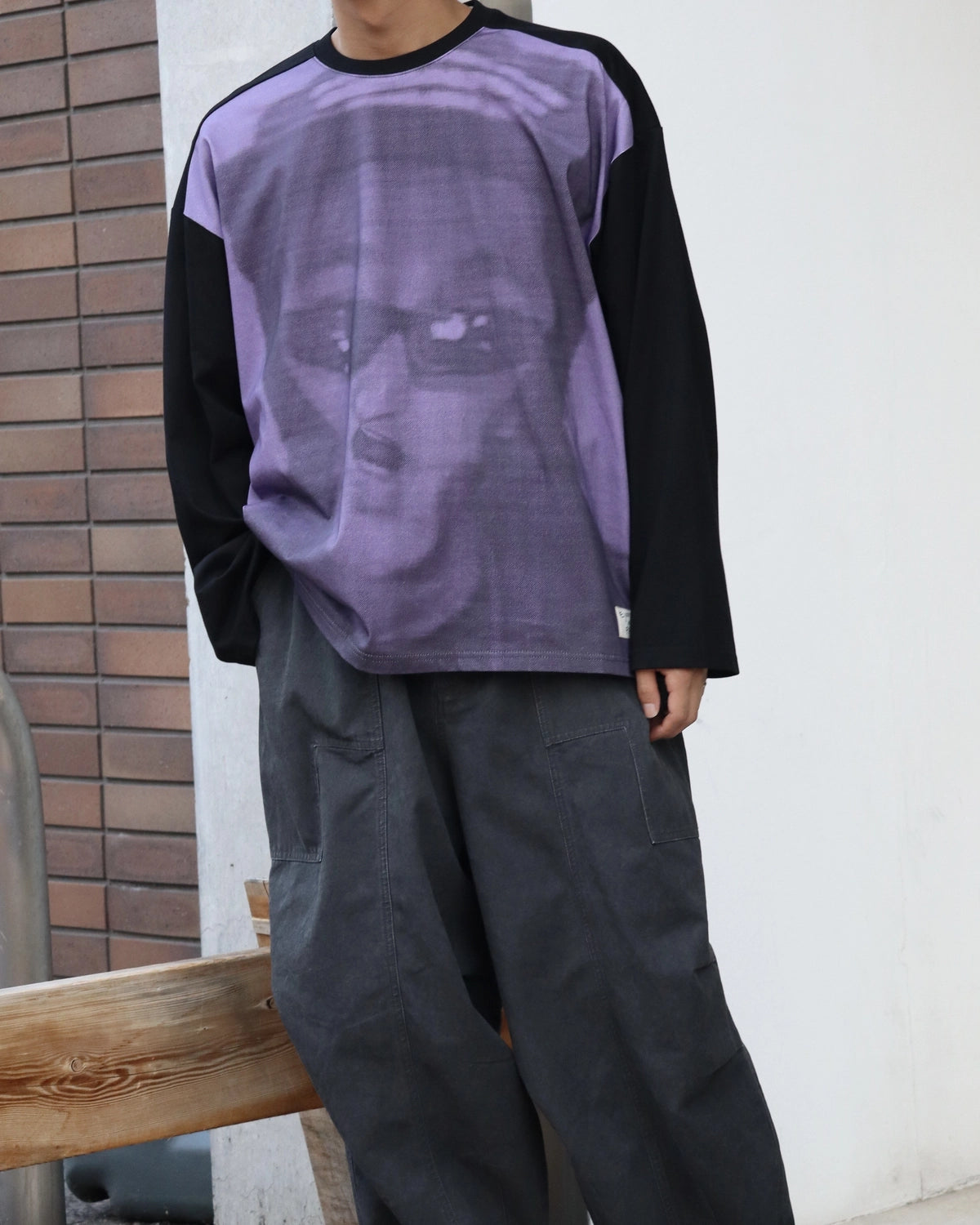 P.A.M.(Perks And Mini) / EYEDRESS × PAM COLOUR BLOCK LS TEE (1614)