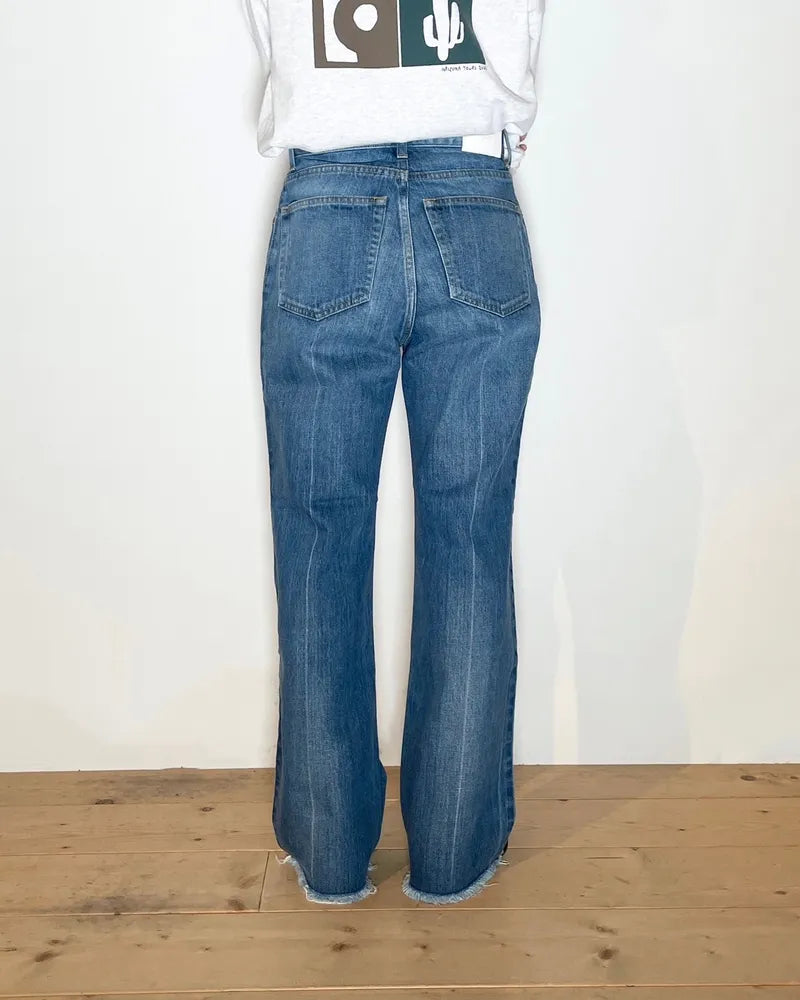 PHEENY / Vintage denim semi flared pants (PA24-PT07)