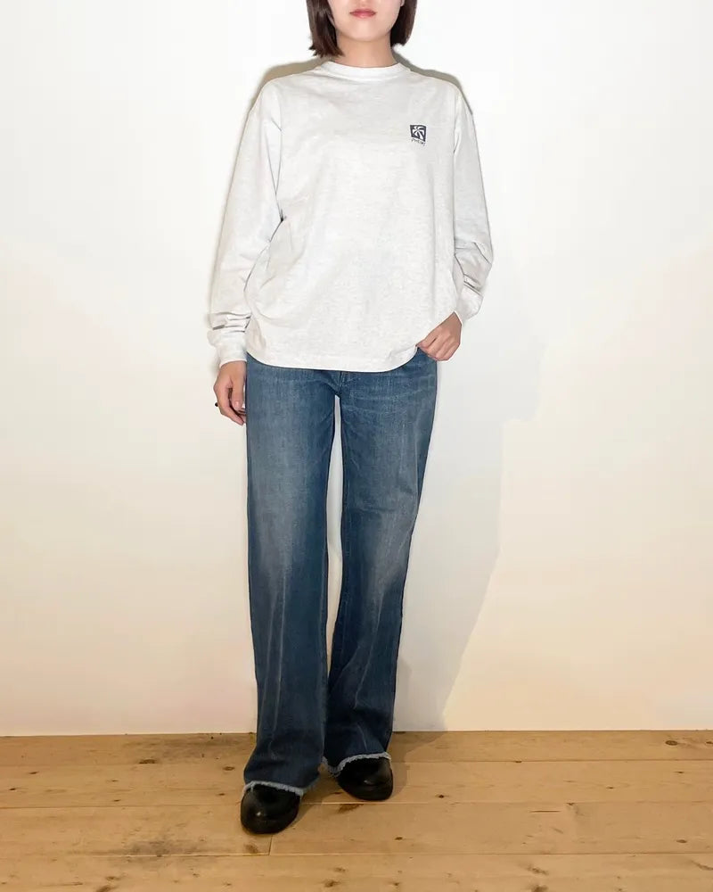 PHEENY / Vintage denim semi flared pants (PA24-PT07)