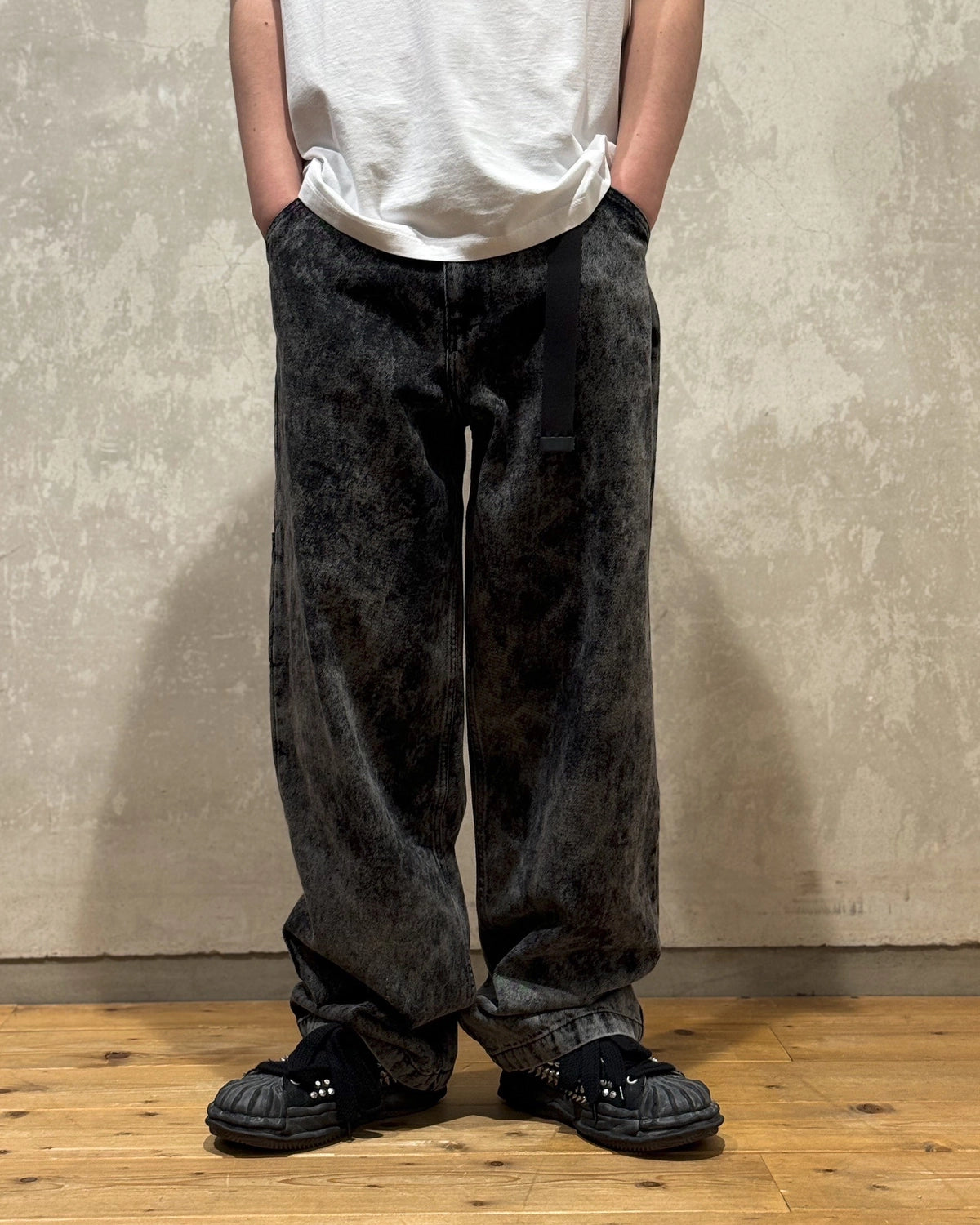 RASSVET / ACID WASH CARPENTER WORK DENIM (PACC16P003)