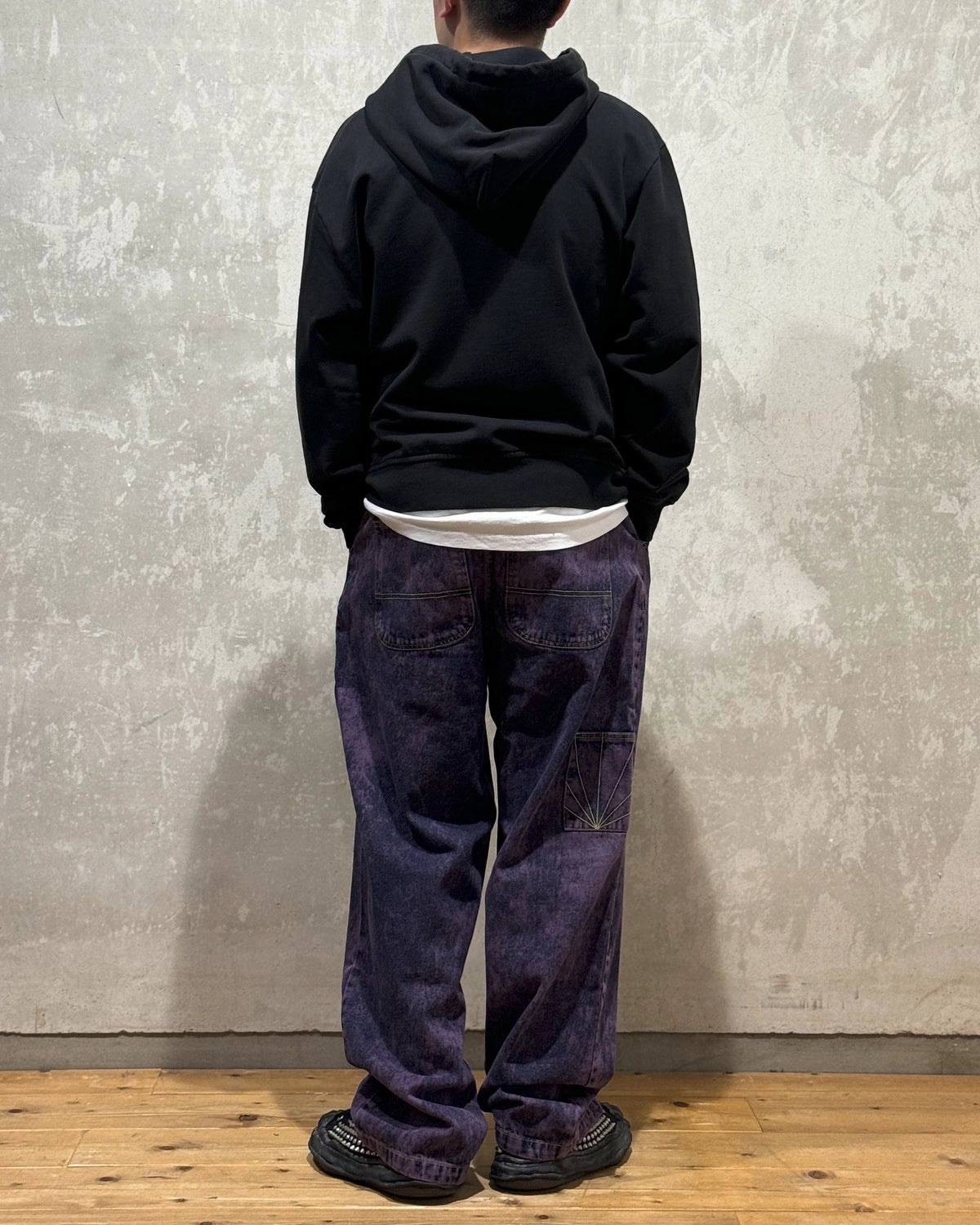 RASSVET / ACID WASH CARPENTER WORK DENIM (PACC16P003)