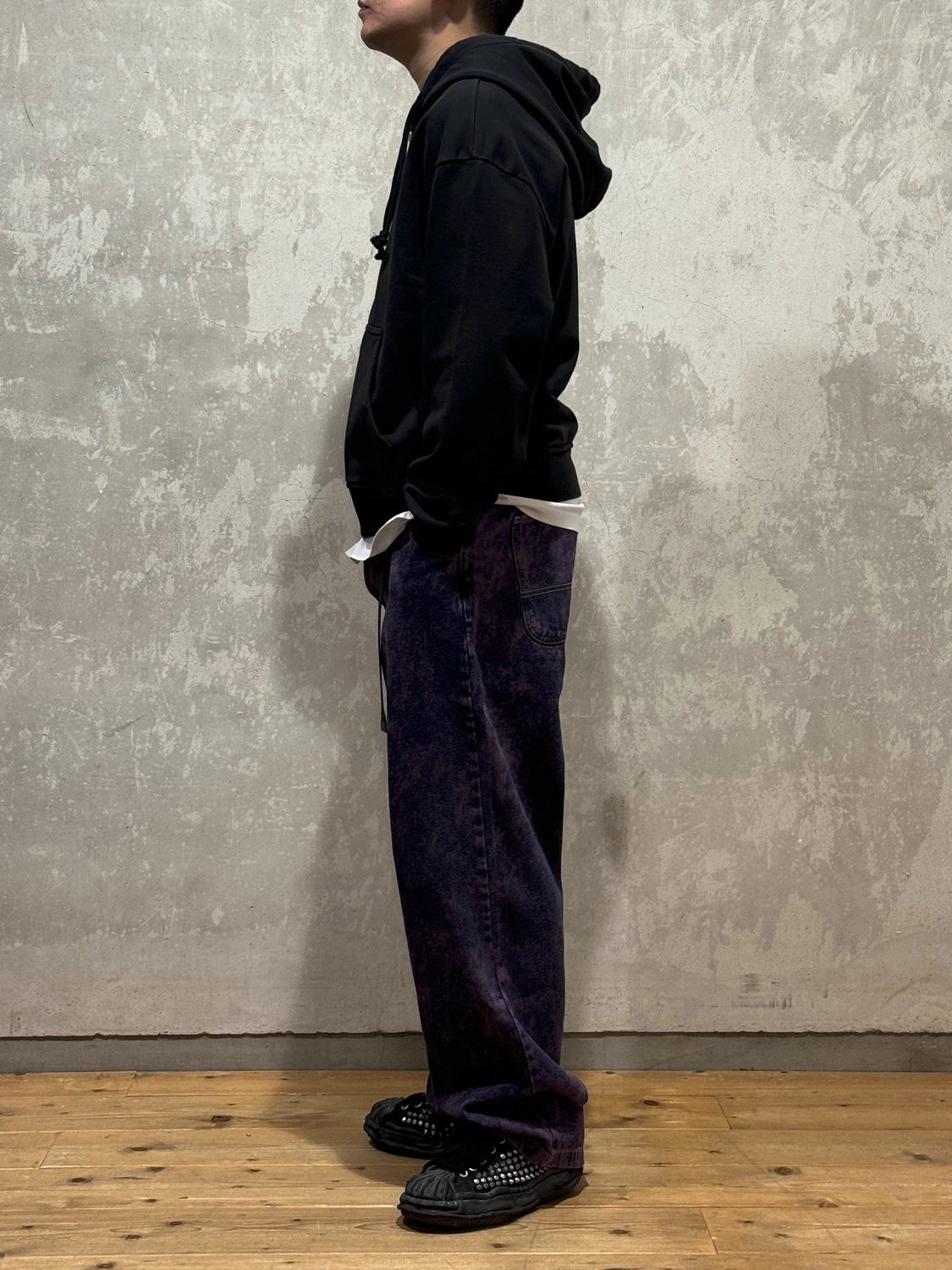RASSVET / ACID WASH CARPENTER WORK DENIM (PACC16P003)
