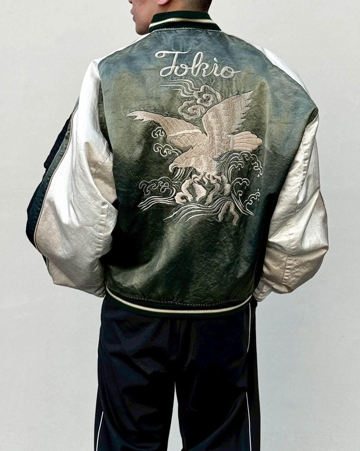 Maison MIHARA YASUHIRO / COMBINED MA-1 × SJ (A16BL052)