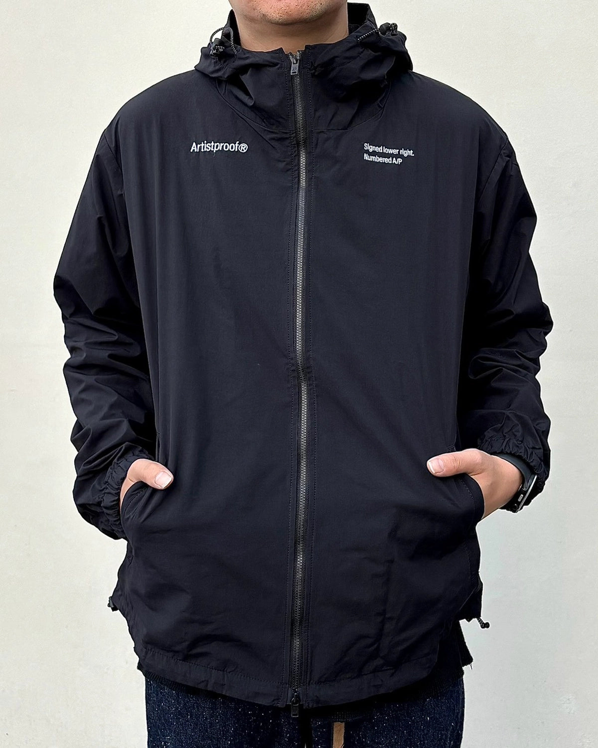 ARTIST PROOF / CORDURA Nylon Hooded Jacket w/Drawcord (ATPF-043JK)