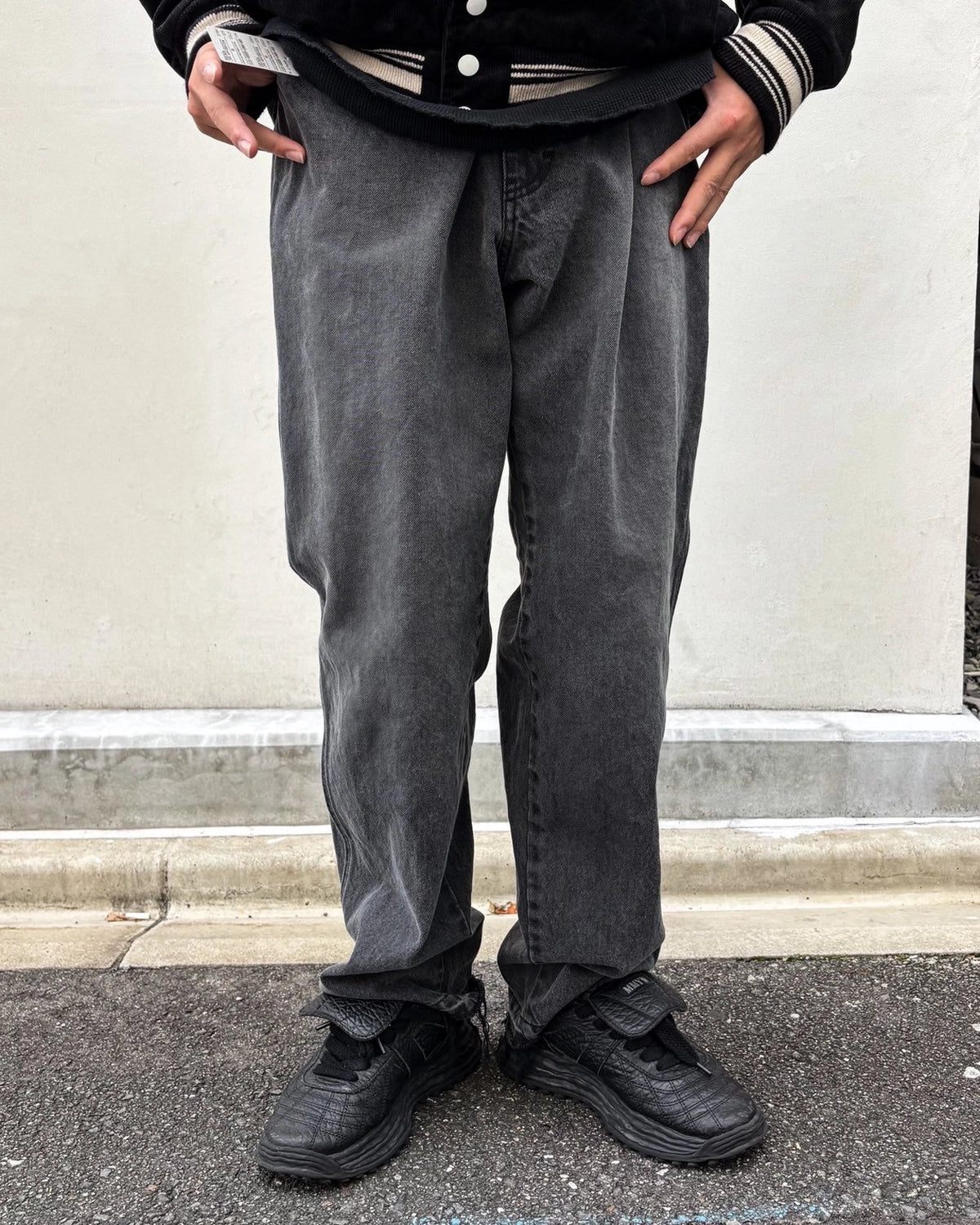 SAINT Mxxxxxx / BLK DENIM PAINTER PANTS (SM-MK1-0000-072)