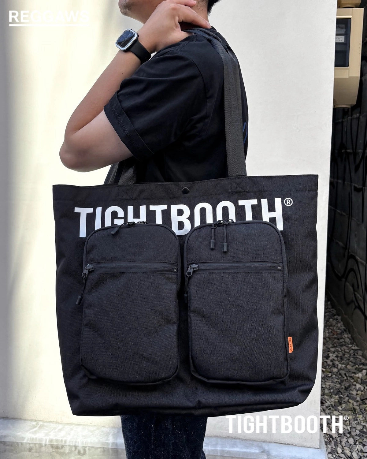 TIGHTBOOTH / DOUBLE POCKET TOTE (FW26-A03)