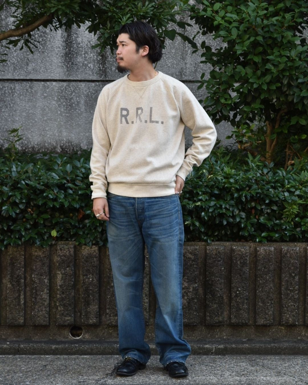 RRL / ヴィンテージ 5ポケット セルビッチ ジーンズ (MNRRDNM10920022)