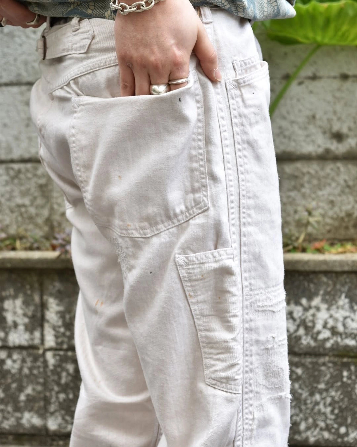 RRL / エンジニア フィット リペアード カーペンター パンツ (1441MNRRPNT14G20151)
