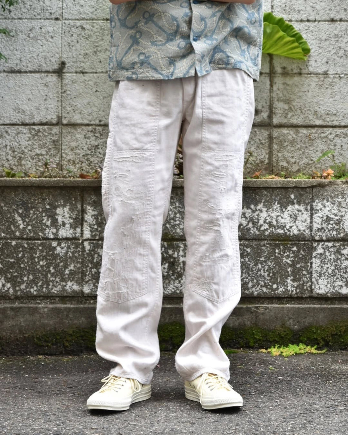 RRL / エンジニア フィット リペアード カーペンター パンツ (1441MNRRPNT14G20151)