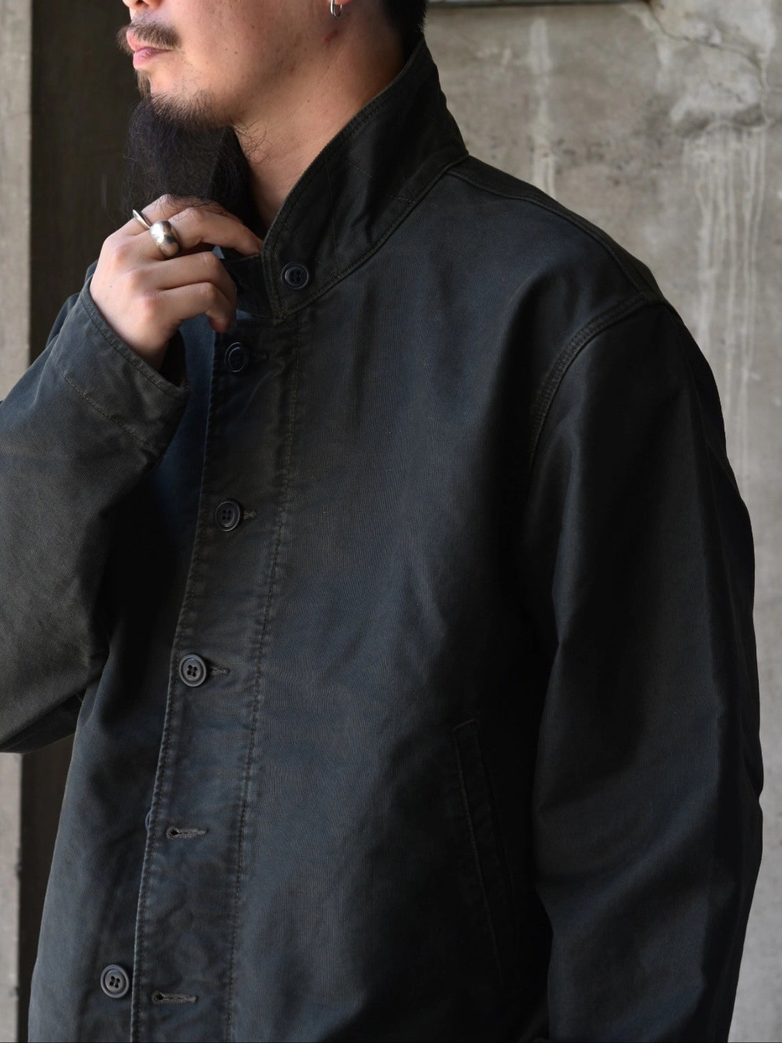 RRL / コーデュロイカラー コットン デッキ ジャケット (MNRROTW16020173)