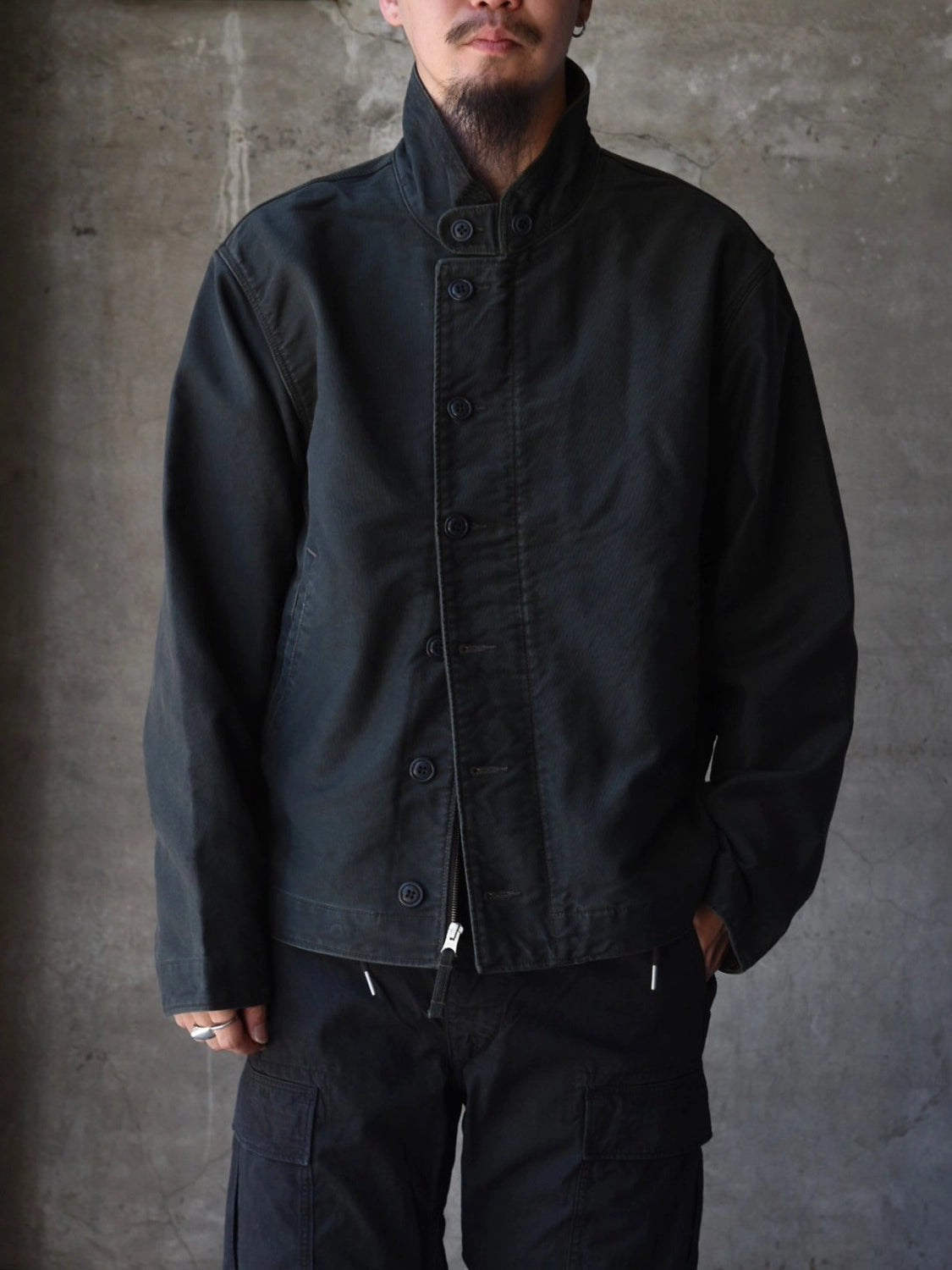 RRL / コーデュロイカラー コットン デッキ ジャケット (MNRROTW16020173)