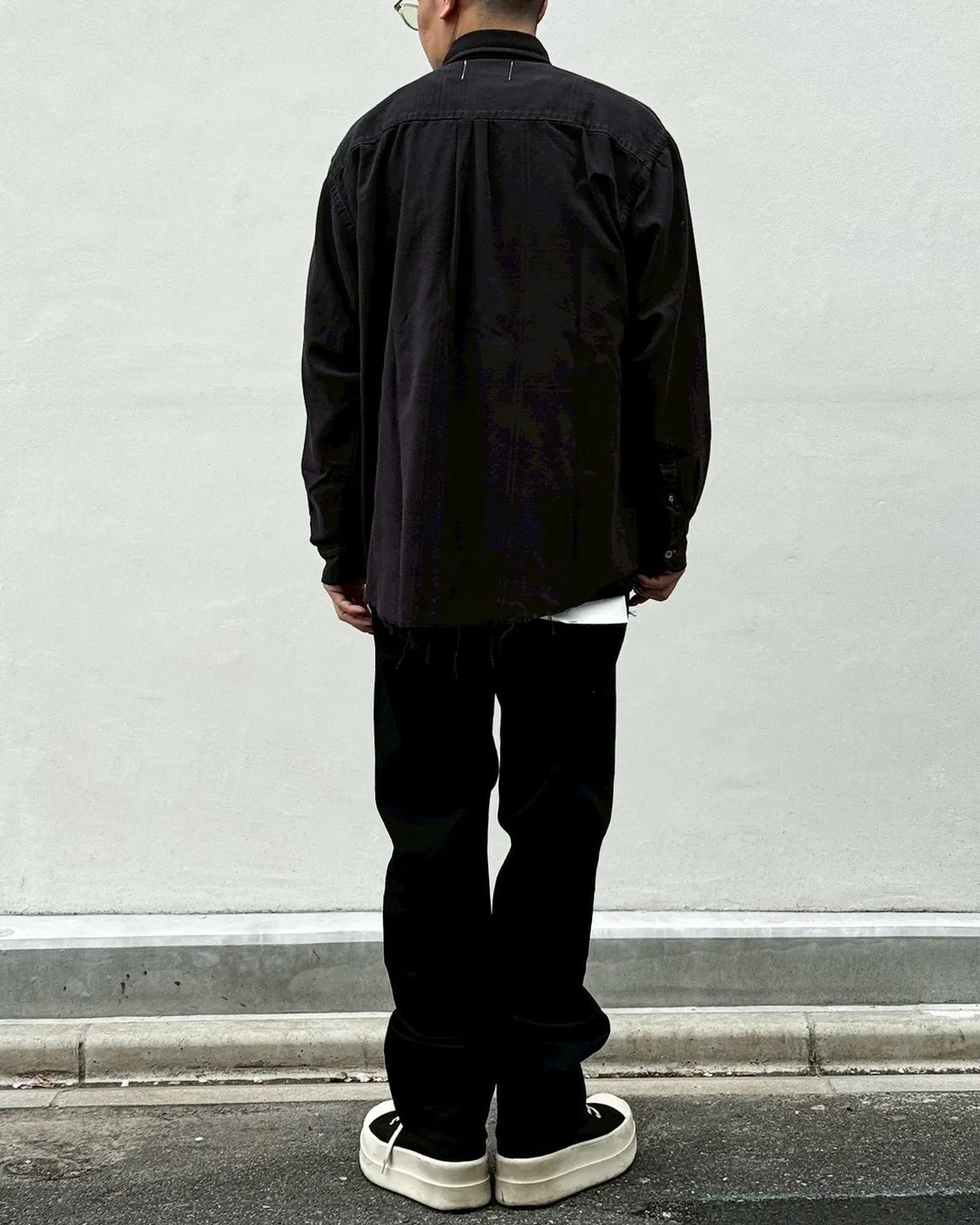 MIYAGIHIDETAKA -Rafu- / Native Patch Shirt (RaFu074)