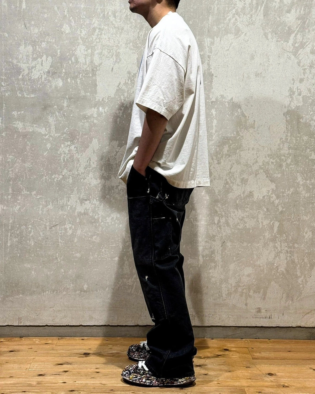 ©︎SAINT Mxxxxxx × EVANGELION_GEEKS RULE / EV_SS TEE (SM-HR8-0000-C12)