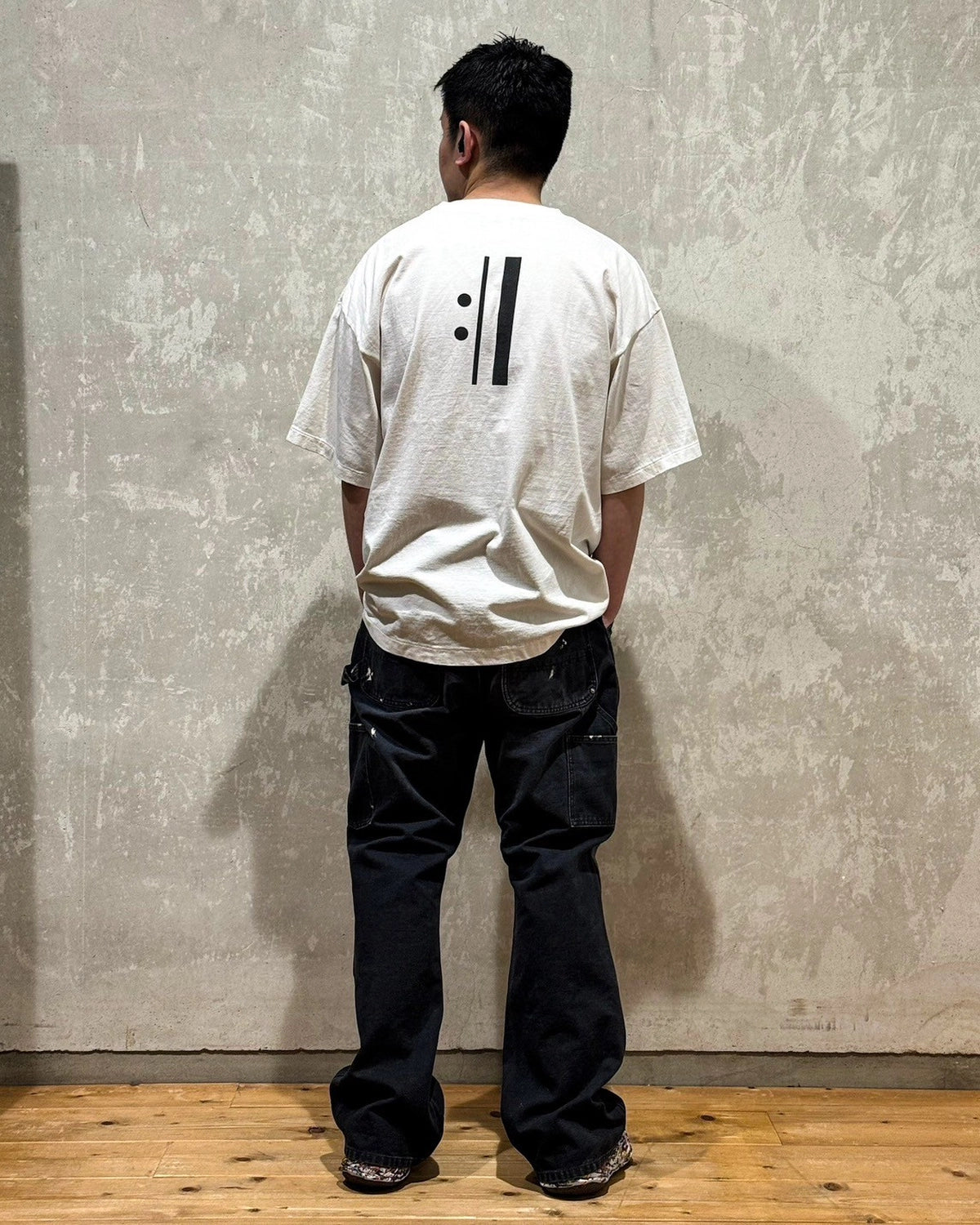 ©︎SAINT Mxxxxxx × EVANGELION_GEEKS RULE / EV_SS TEE (SM-HR8-0000-C11)