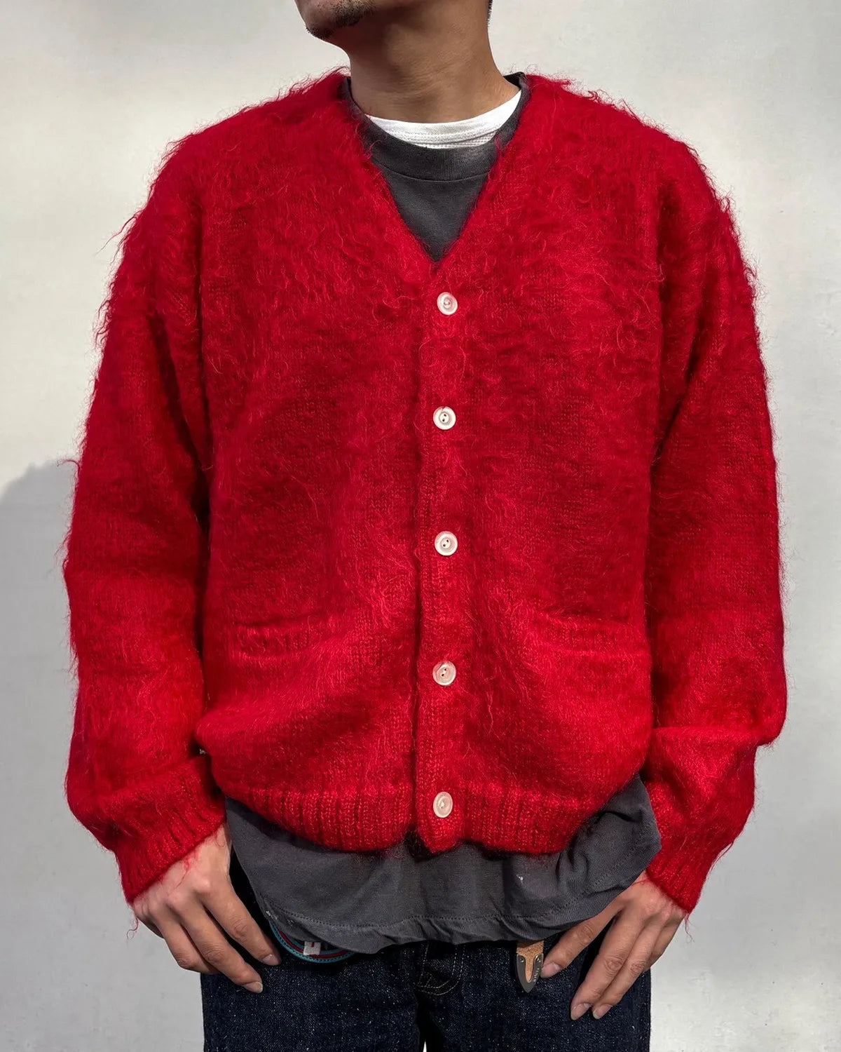 SAINT Mxxxxxx / MOHAIR CARDIGAN (SM-MK1-0000-061)