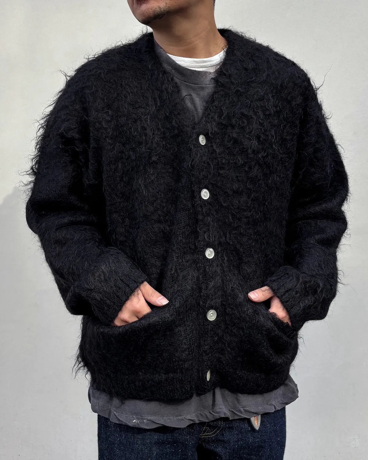 SAINT Mxxxxxx / MOHAIR CARDIGAN (SM-MK1-0000-059)