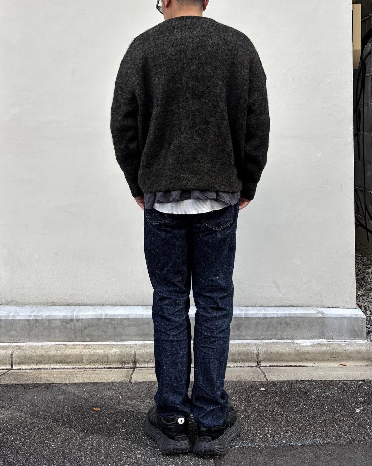 SAINT Mxxxxxx / ZIP UP MOHAIR KNIT (SM-MK1-0000-058)